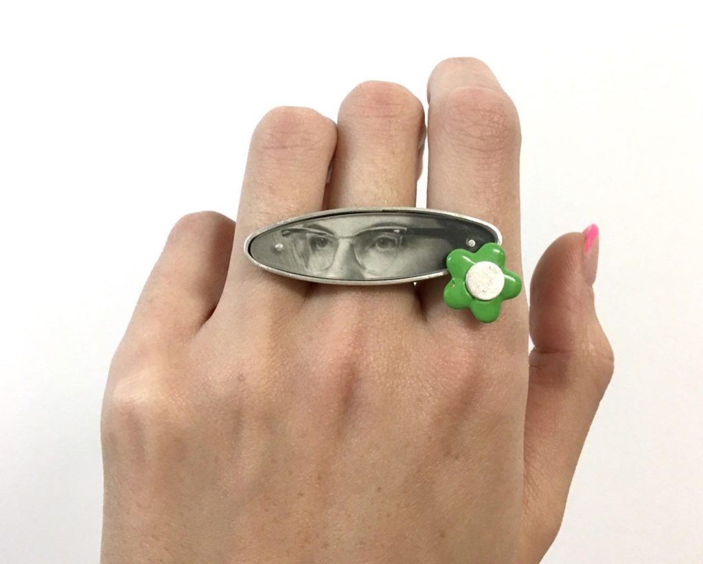 Kate Fitzgerald Ring with portrait