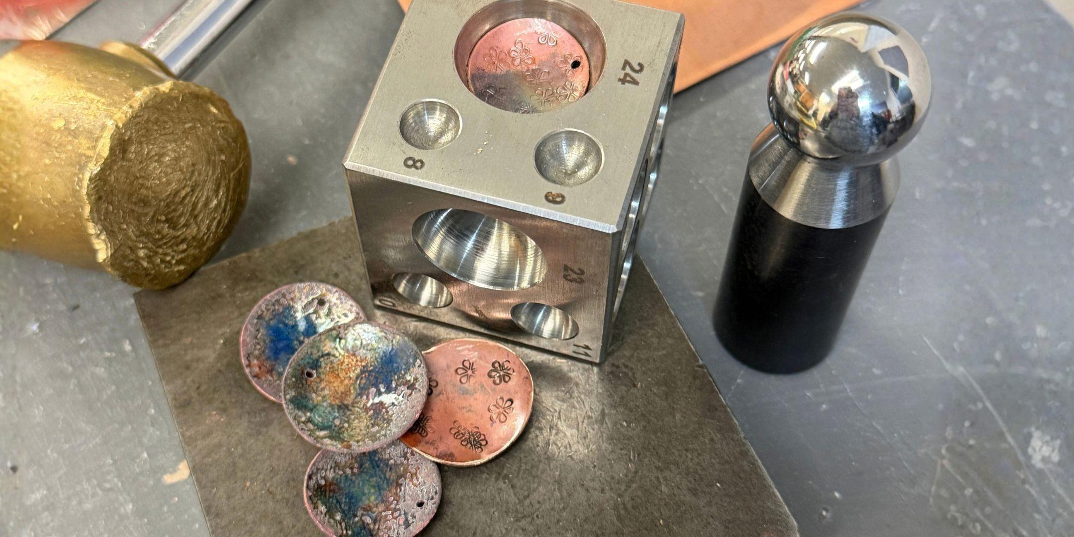Domed Copper Jewelry with Danielle Brannigan